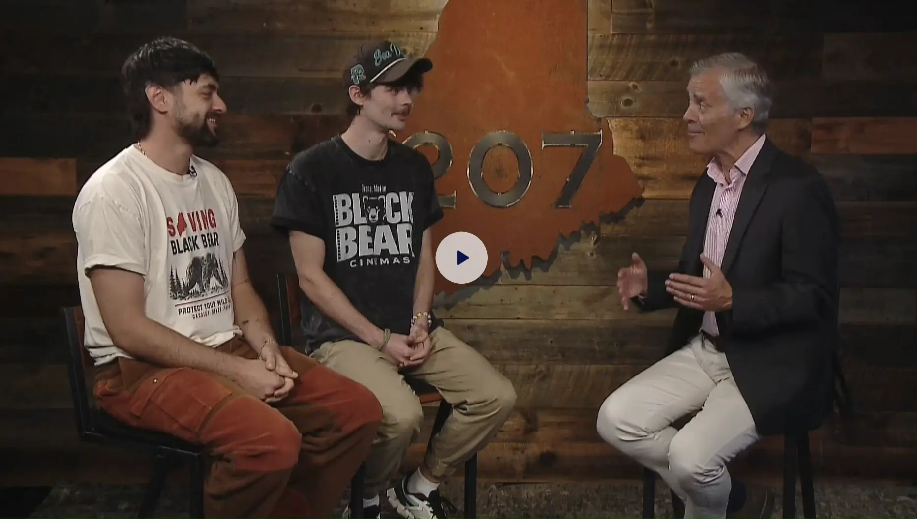 Nick Cassidy, Cash Cassidy, and Rob Caldwell sit down for an interview in the 207 studio.